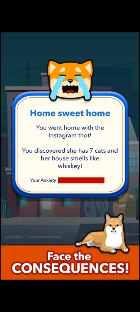 BitLife Dog Mod APK 5 Dog Life consequences
