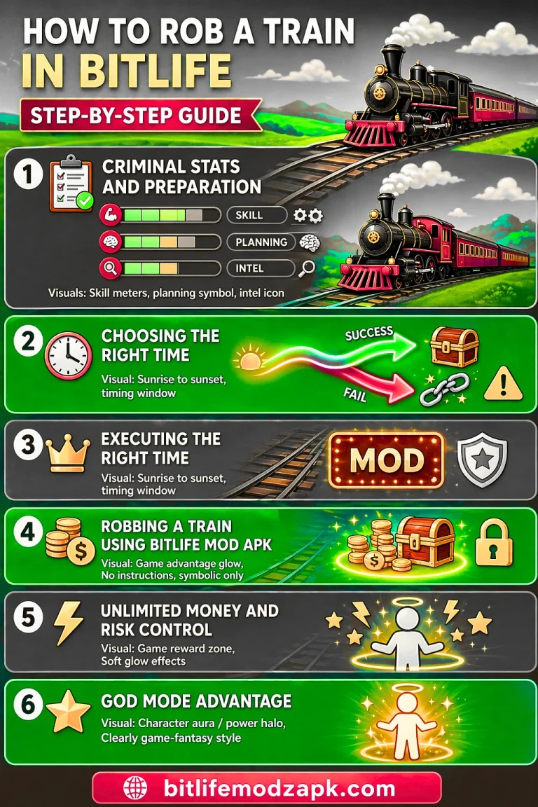 How To Rob a Train in BitLife 3 How to rob a train in BitLife step by step guide