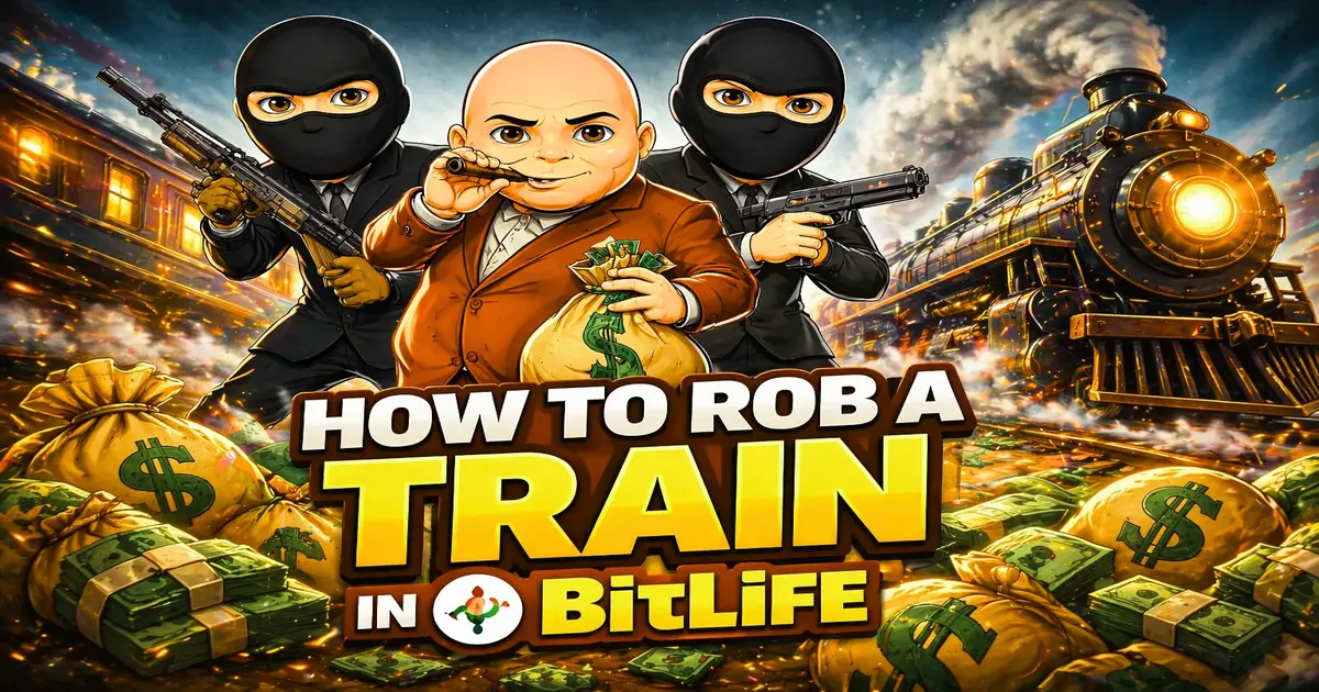 How To Rob a Train in BitLife 1 How to rob a train in BitLife