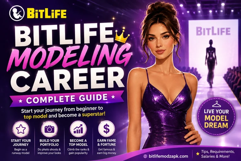 BitLife Modeling Career